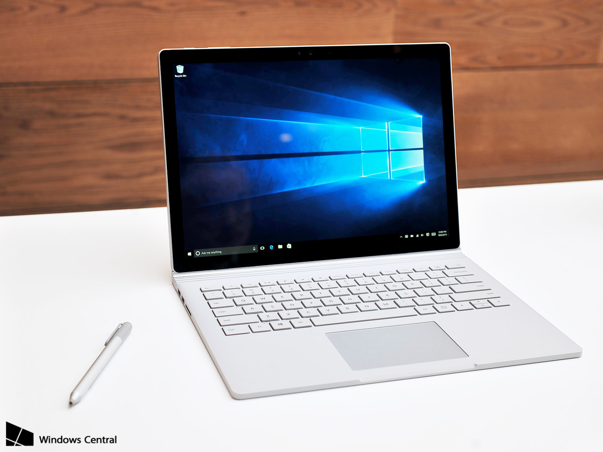 surface book resolution